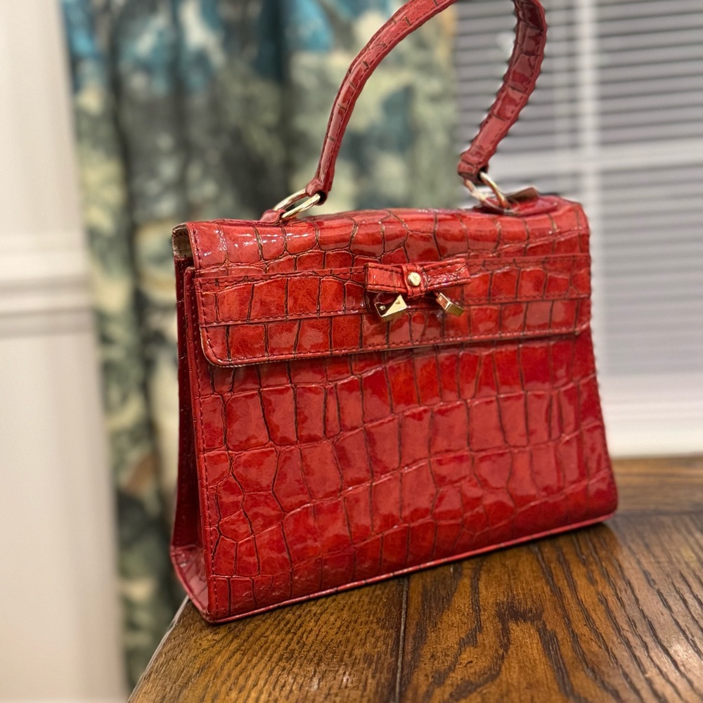 Liz Claiborne Vintage Red Satchel